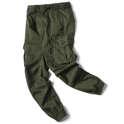 Omad - Lange cargo broek met zakken voor mannen - Glamorix