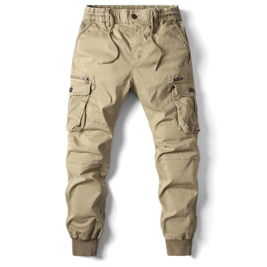 Omad - Lange cargo broek met zakken voor mannen - Glamorix