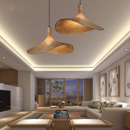 ECOLoom – Bamboe Gevlochten Hanglamp