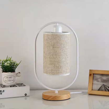 WOODLUX – Klassieke stijlvolle houten tafellamp