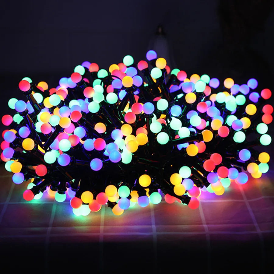 Waterdichte LED lichtslinger voor buiten – AURORA WAVE - Glamorix