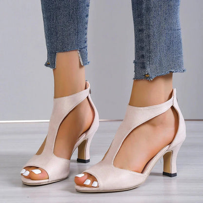 Orthopedische dameshakken met elegant design en ultiem comfort – ELEVANA HEEL - Glamorix