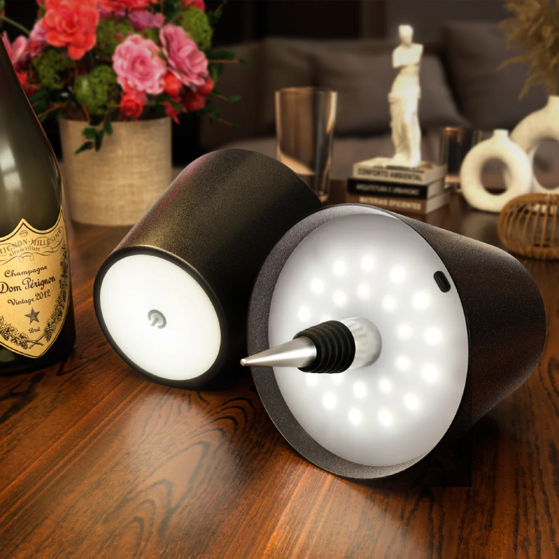 GLOWBOTTLE – Draadloze Oplaadbare Flessenlamp