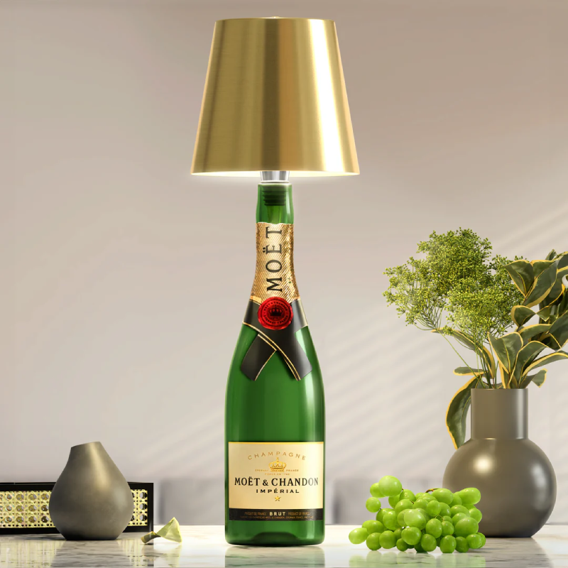 GLOWBOTTLE – Draadloze Oplaadbare Flessenlamp