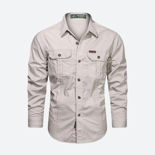 EDEN – Herenpoloshirt met dubbele borstzakken en stoere look