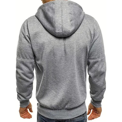 JASPER – Zip-up hoodie met verstelbare capuchon en ritszakken voor comfort en stijl