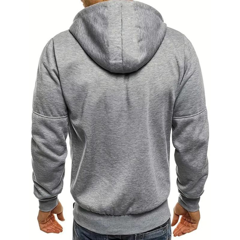 RYKER - Zip-up hoodie met verstelbare capuchon en ritszakken