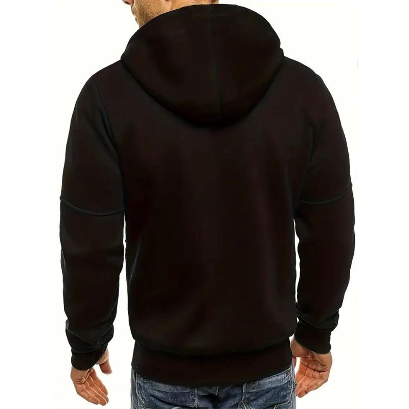 JASPER – Zip-up hoodie met verstelbare capuchon en ritszakken voor comfort en stijl