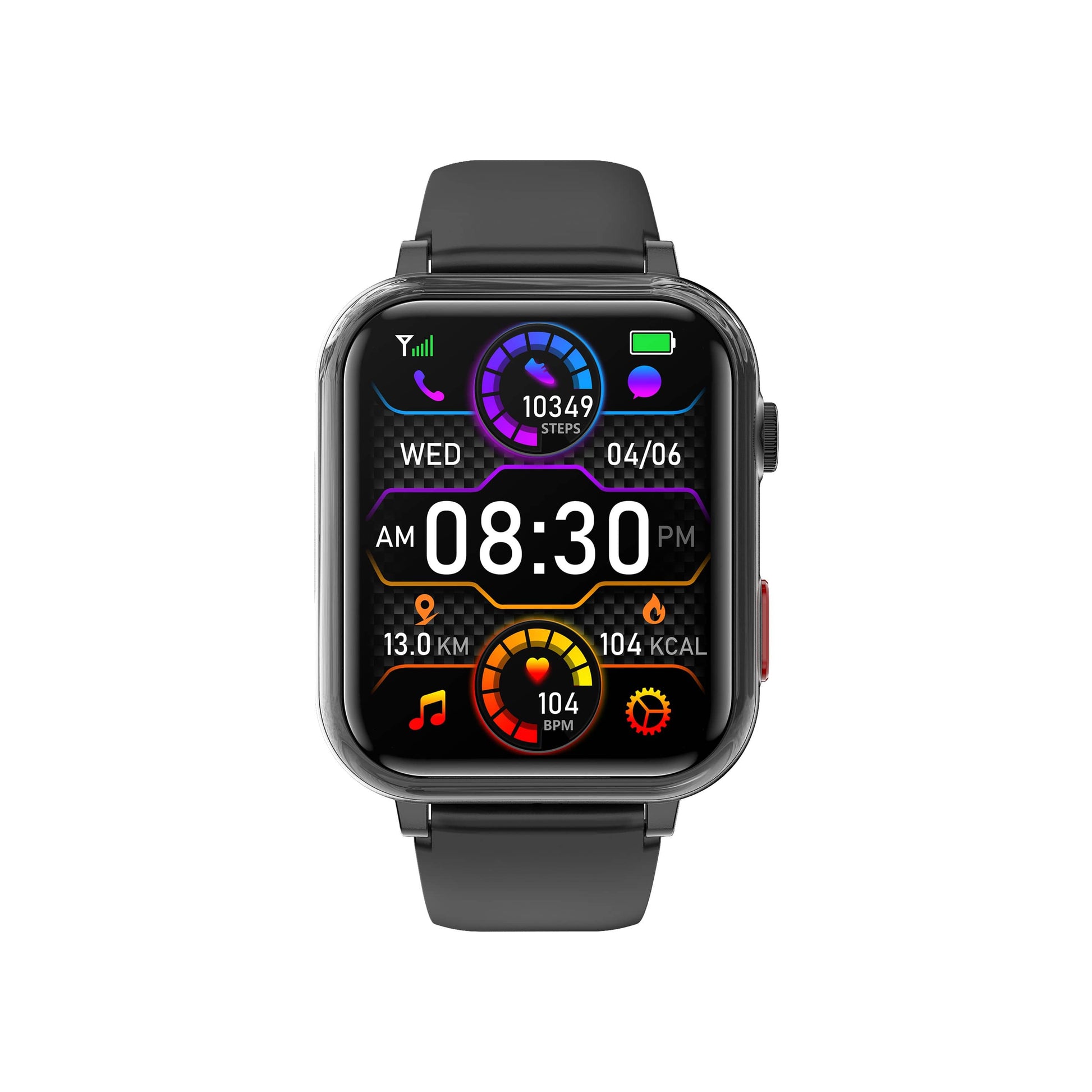 Gezondheidssmartwatch met SOS-knop, GPS en bloedsuikermeting – ZELARA SOS HEALTH - Glamorix