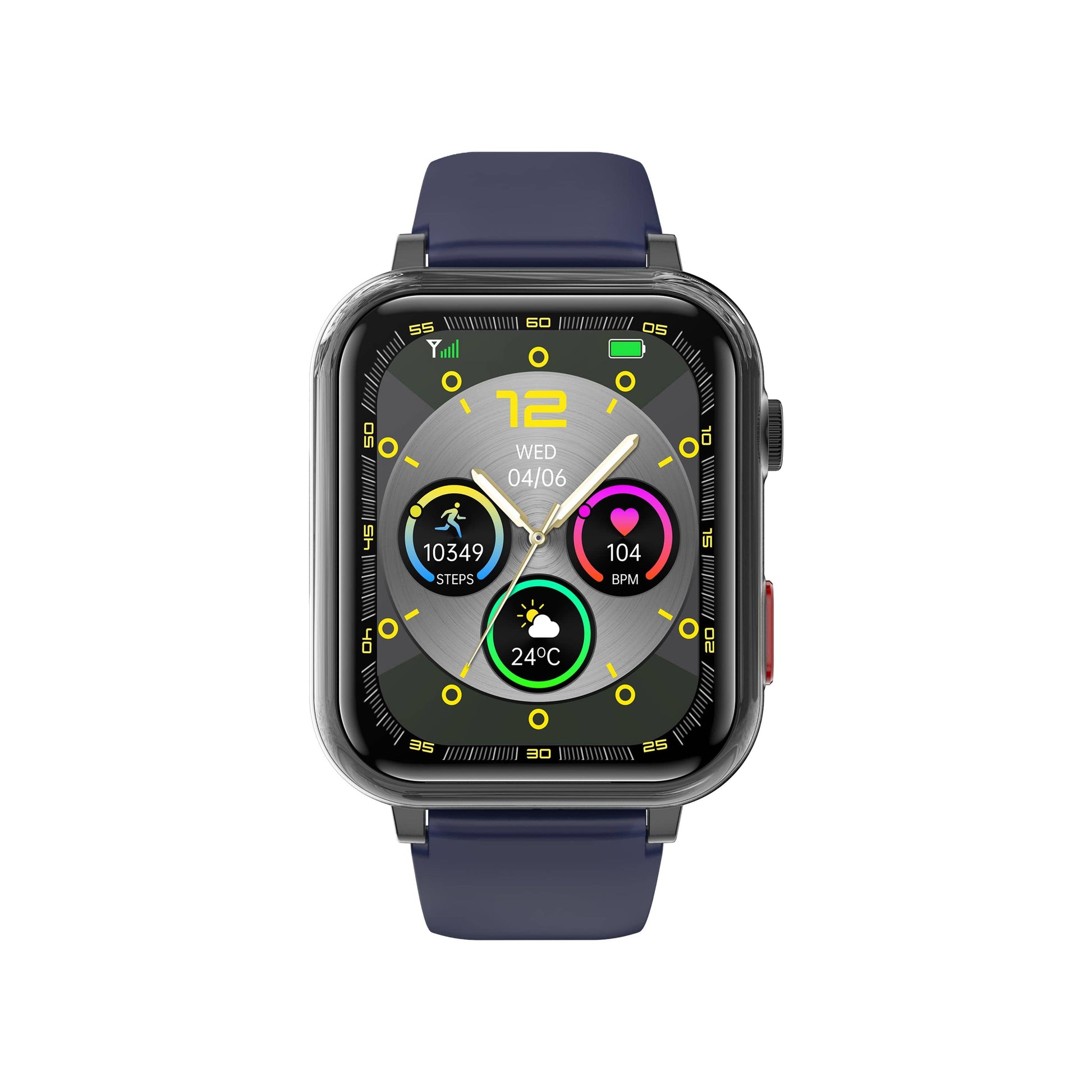 Gezondheidssmartwatch met SOS-knop, GPS en bloedsuikermeting – ZELARA SOS HEALTH - Glamorix