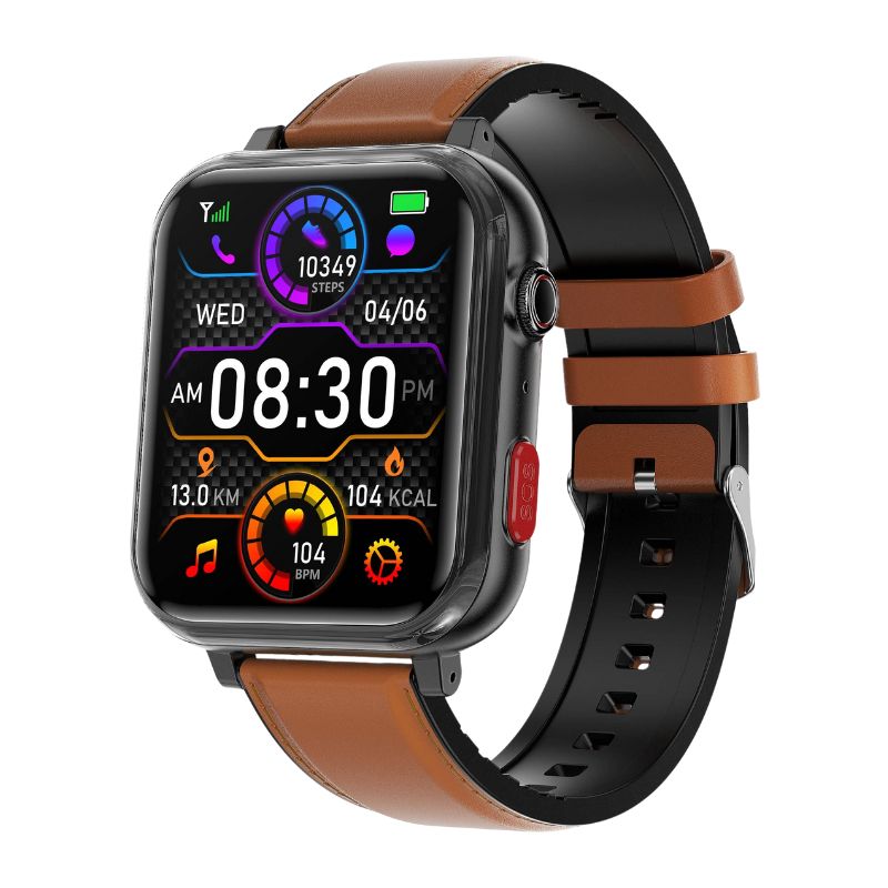 Gezondheidssmartwatch met SOS-knop, GPS en bloedsuikermeting – ZELARA SOS HEALTH - Glamorix