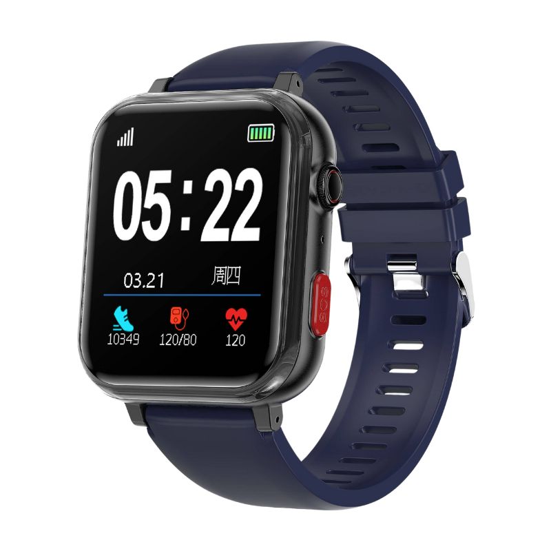 Gezondheidssmartwatch met SOS-knop, GPS en bloedsuikermeting – ZELARA SOS HEALTH - Glamorix