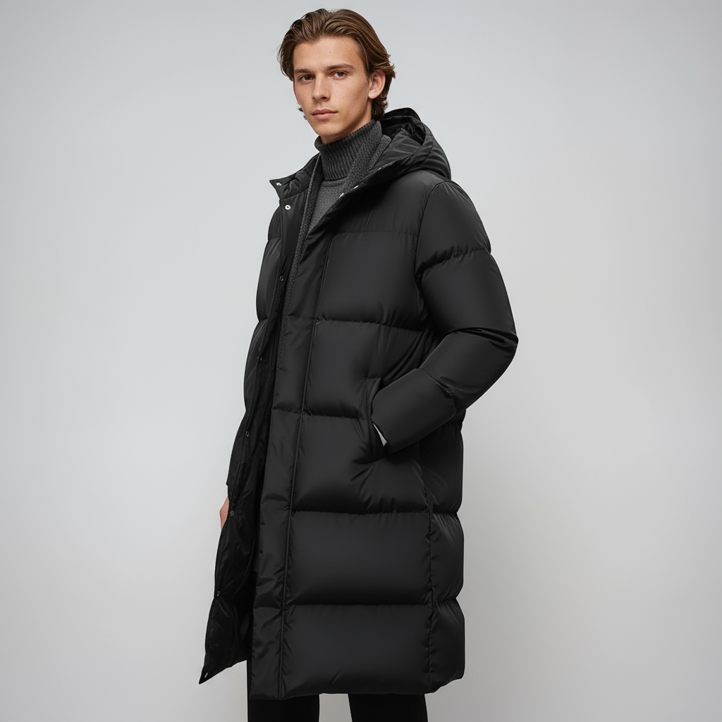 Winterjas Heren | Puffer Gewatteerd & Capuchon - Glamorix