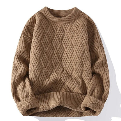 FINLEY - Cosy gebreide kabeltrui voor een tijdloze unisex stijl