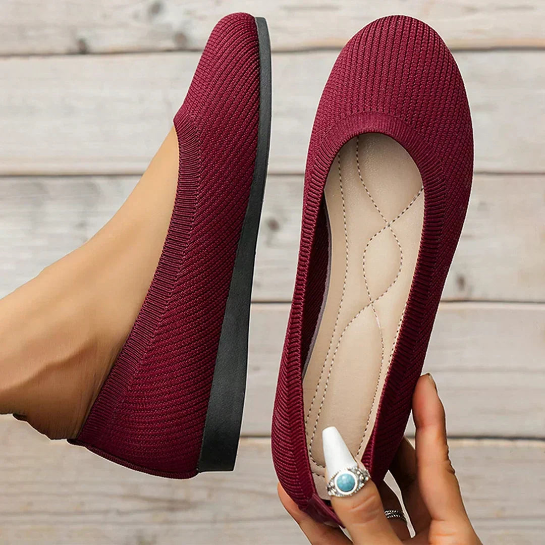Ademende Antislip Dames Instappers met Stijlvolle Paris Look – ÉLAVINE