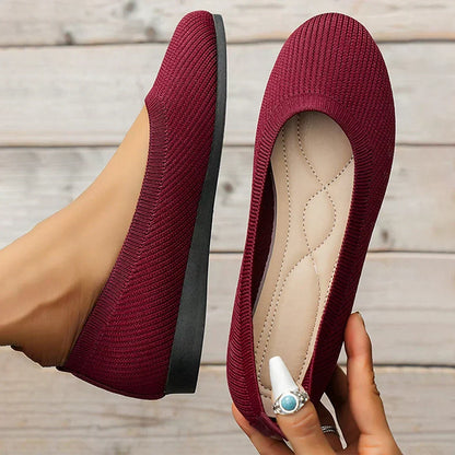 Ademende Antislip Dames Instappers met Stijlvolle Paris Look – ÉLAVINE