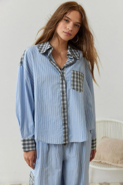 COSYCOTTON – Tweedelige Pyjama Set van Zacht en Stretchy Katoen