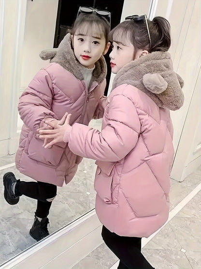 LIV - Schattige winter parka met capuchon voor meisjes