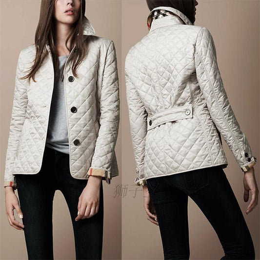 CELINE - Elegante lange winterjas met luxueuze afwerking voor dames