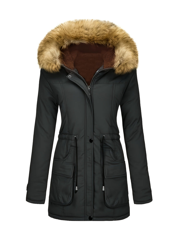 EVEREST - Winterparka met capuchon en diepe zakken voor ultieme warmte