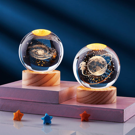 Sfeervolle 3D nachtlamp met elegant design en kleurverlichting – LUNOVA DreamGlow - Glamorix