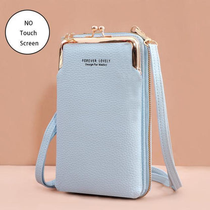 ARIA - Compacte crossbody telefoontas met multi-card houder