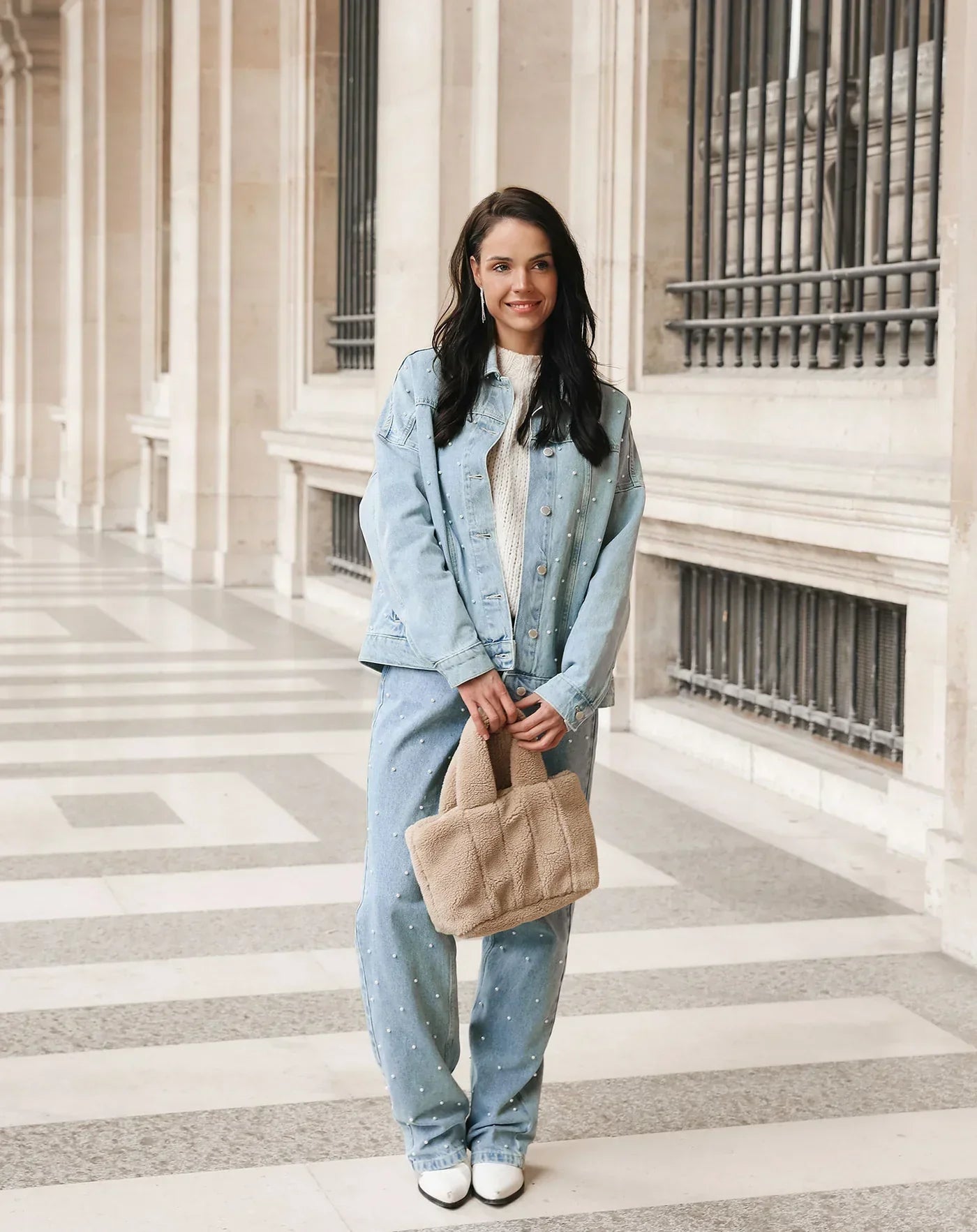 VIVIENNE - Casual fit denim broek voor dames