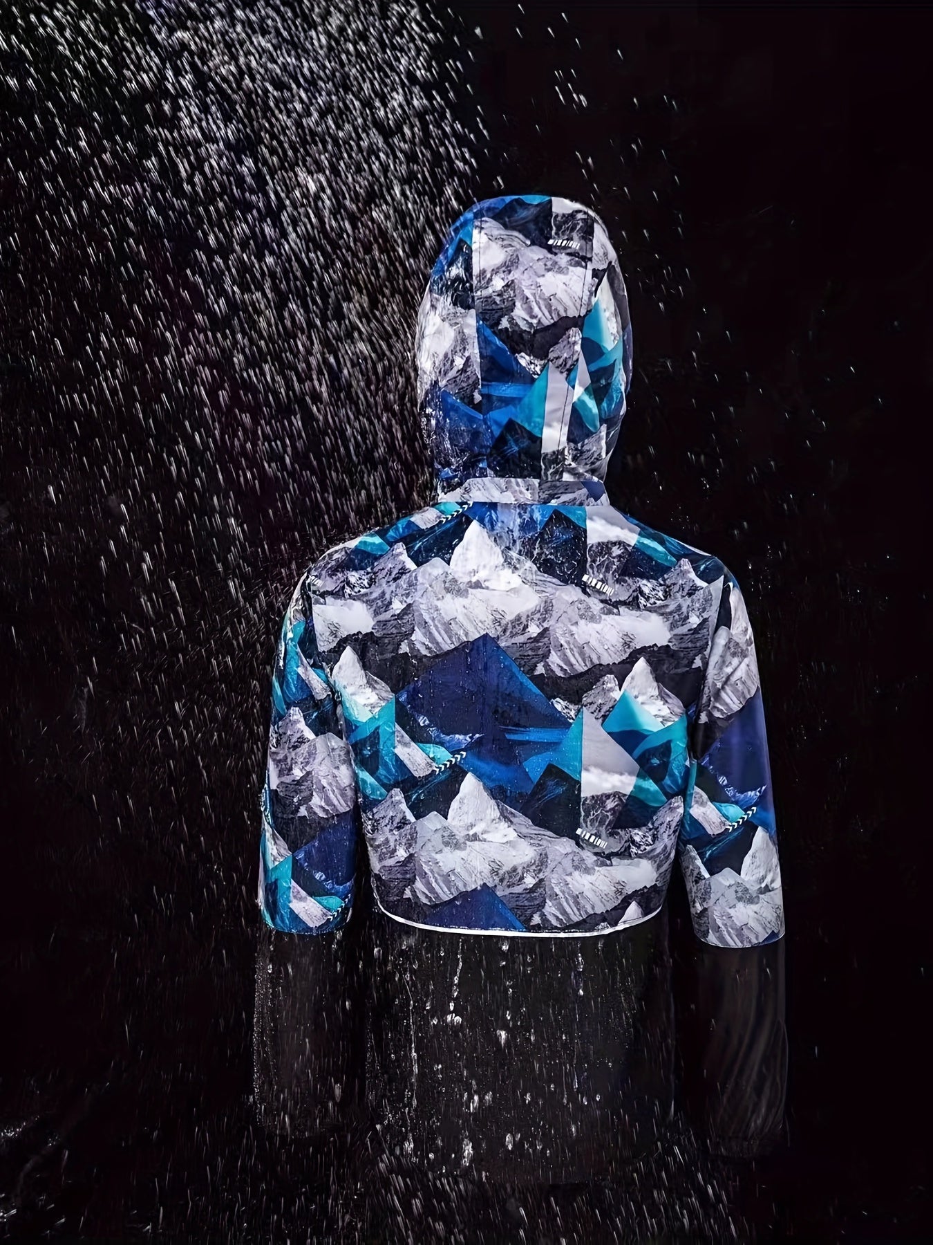 JAYDEN - Waterdichte kinderjas met afneembare capuchon