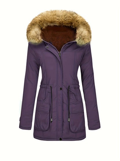 EVEREST - Winterparka met capuchon en diepe zakken voor ultieme warmte