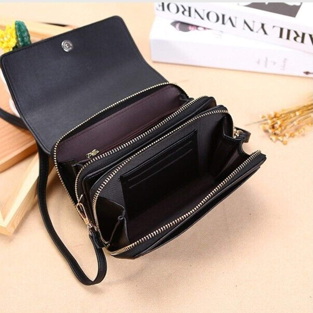 CLARA - Klassieke tas van imitatieleer met een stijlvolle uitstraling