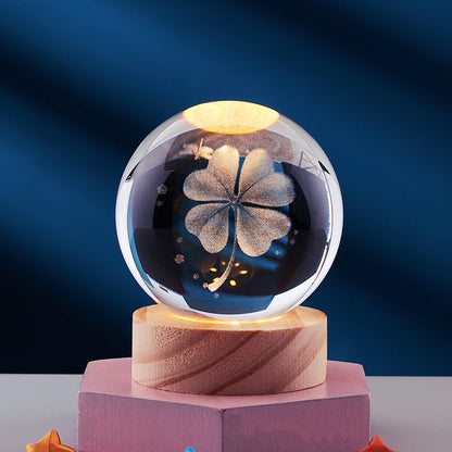 Sfeervolle 3D nachtlamp met elegant design en kleurverlichting – LUNOVA DreamGlow - Glamorix
