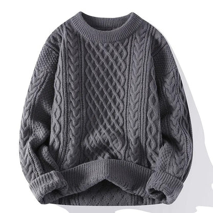 FINLEY - Cosy gebreide kabeltrui voor een tijdloze unisex stijl