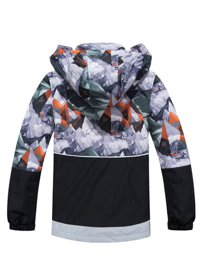 JAYDEN - Waterdichte kinderjas met afneembare capuchon