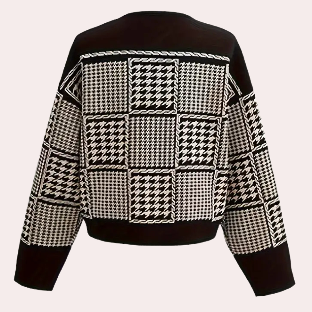 Gebreid damesvest met knoopsluiting en zachte feel – ALVÉRA - Glamorix