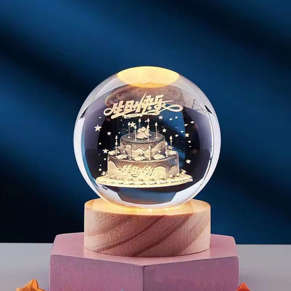 Sfeervolle 3D nachtlamp met elegant design en kleurverlichting – LUNOVA DreamGlow - Glamorix