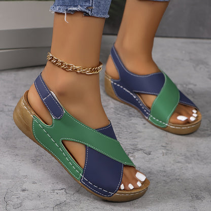 Comfortabele Orthopedische Dames Sandalen met Verstelbare Pasvorm – SORÉLLA