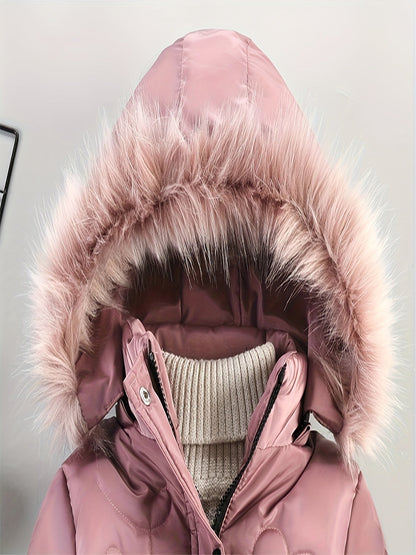 LUNA - Winterjas met capuchon voor meisjes