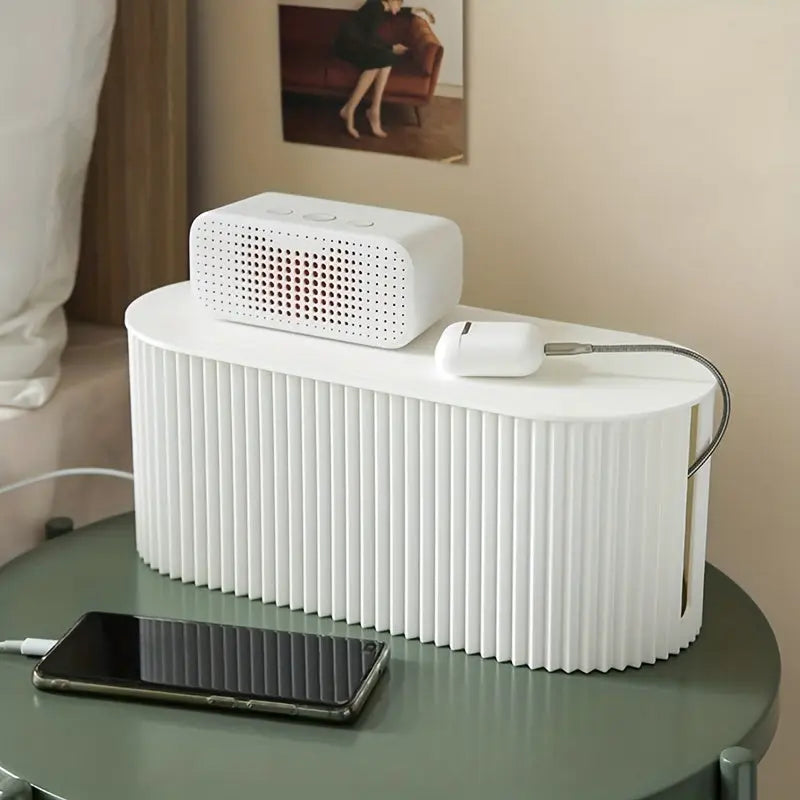 Kabel organizer box voor net en veilig kabelbeheer – ORGALETTO CleanBox - Glamorix