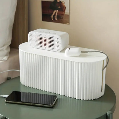 Kabel organizer box voor net en veilig kabelbeheer – ORGALETTO CleanBox - Glamorix