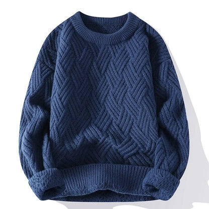 FINLEY - Cosy gebreide kabeltrui voor een tijdloze unisex stijl