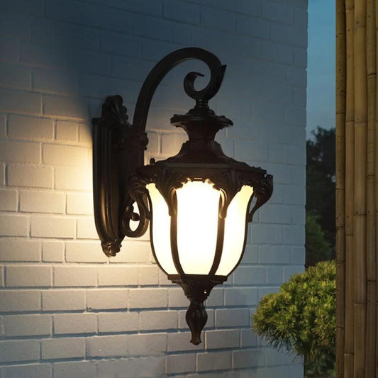 Vintage buitenwandlamp met weerbestendige afwerking – LUMINA VINTAGE - Glamorix