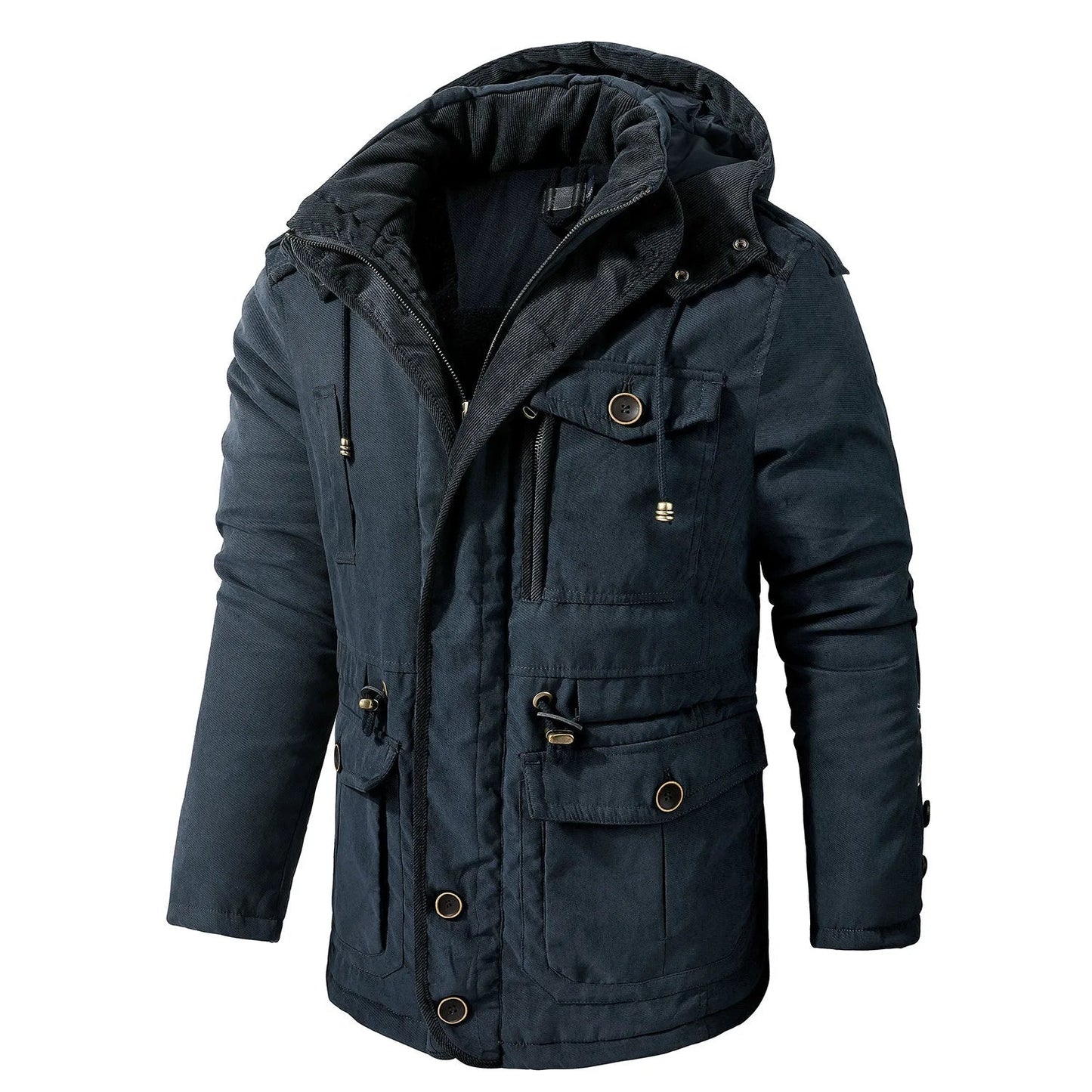 RILEY - Casual heren winterjas met capuchon