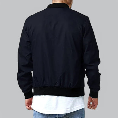 Heren bomberjack met strakke afwerking en moderne pasvorm – KAIRO BOMBER - Glamorix
