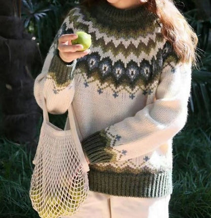 ELISE - Klassieke gebreide pullover trui voor dames