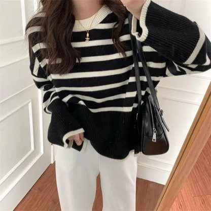 COZYHIGH - Oversized Pullover met Hoge Kraag voor Ultiem Comfort