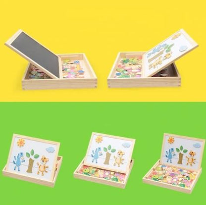 CreatiBoard – Magnetisch Teken- en Puzzelbord voor Kinderen