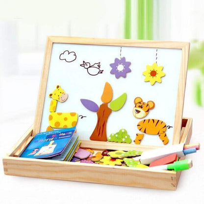 CreatiBoard – Magnetisch Teken- en Puzzelbord voor Kinderen