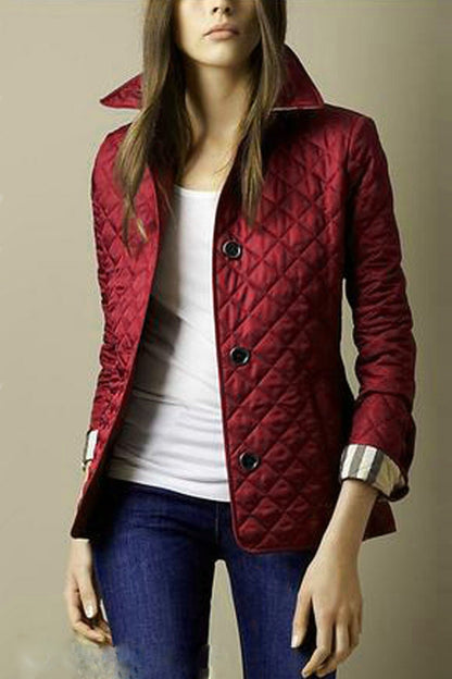 CELINE - Elegante lange winterjas met luxueuze afwerking voor dames