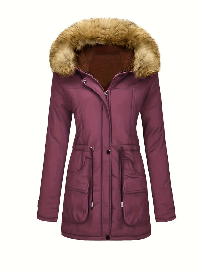EVEREST - Winterparka met capuchon en diepe zakken voor ultieme warmte