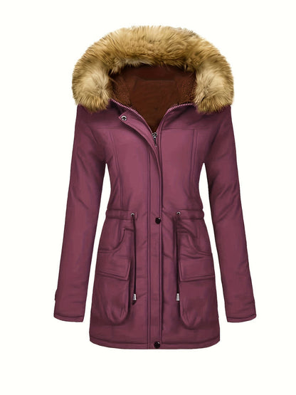EVEREST - Winterparka met capuchon en diepe zakken voor ultieme warmte